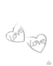 Load image into Gallery viewer, LOVELY CADENCE - WHITE HOOP EARRING DEC 2025 LOP F031

