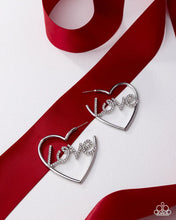Load image into Gallery viewer, LOVELY CADENCE - WHITE HOOP EARRING DEC 2025 LOP F031
