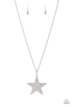 Load image into Gallery viewer, Rock Star Sparkle - white necklace C030
