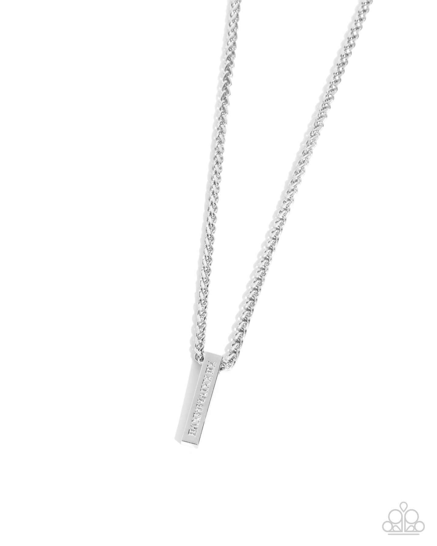 Roman Rebel - Silver men's necklace C026