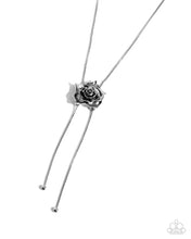 Load image into Gallery viewer, Threaded Tapestry - Silver necklace F016
