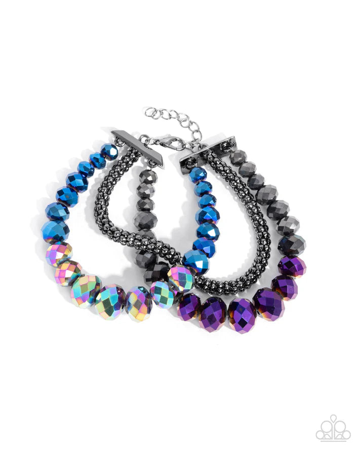 Truth Be Bold - Multi (gunmetal) bracelet B055