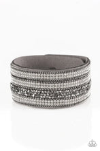 Load image into Gallery viewer, Really Rock Band - silver snap urban bracelet C028

