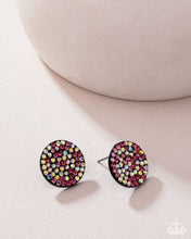 Load image into Gallery viewer, Radiant Ripples - Pink post earring PINK DIAMOND EXCLUSIVE C008

