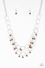 Load image into Gallery viewer, Yacht Tour - Brown necklace C031
