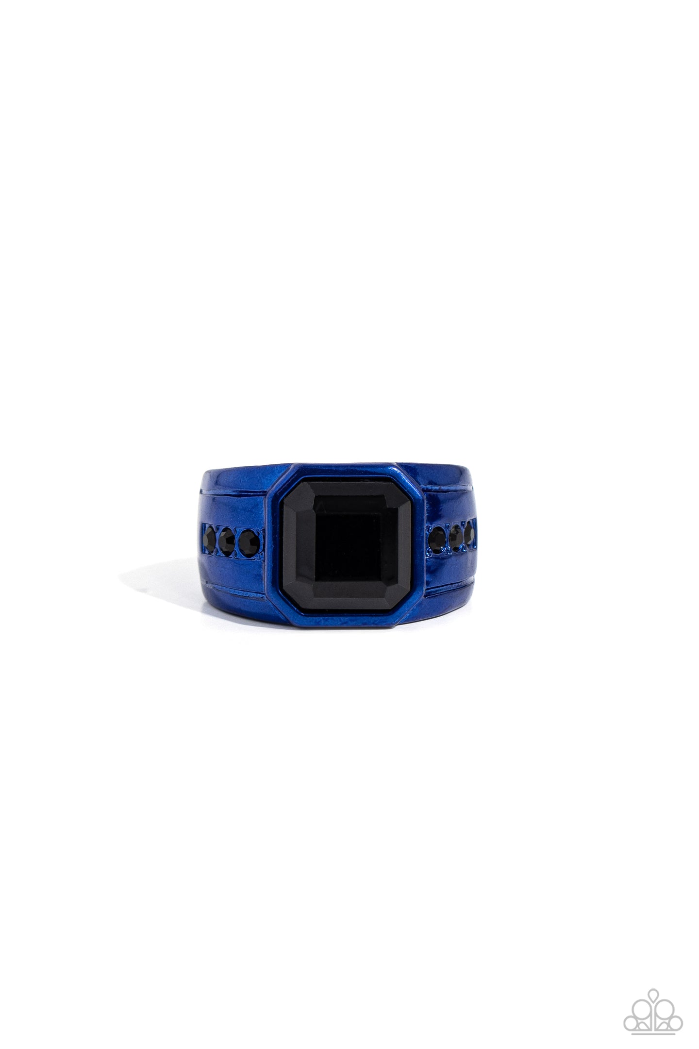 Daily Dominance - Blue men's ring D015