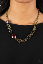 Load image into Gallery viewer, Celestially Celtic - Brass necklace C017

