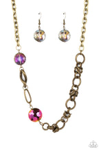 Load image into Gallery viewer, Celestially Celtic - Brass necklace C017
