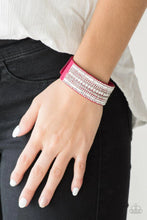 Load image into Gallery viewer, Rebel Radiance - pink snap urban bracelet A008
