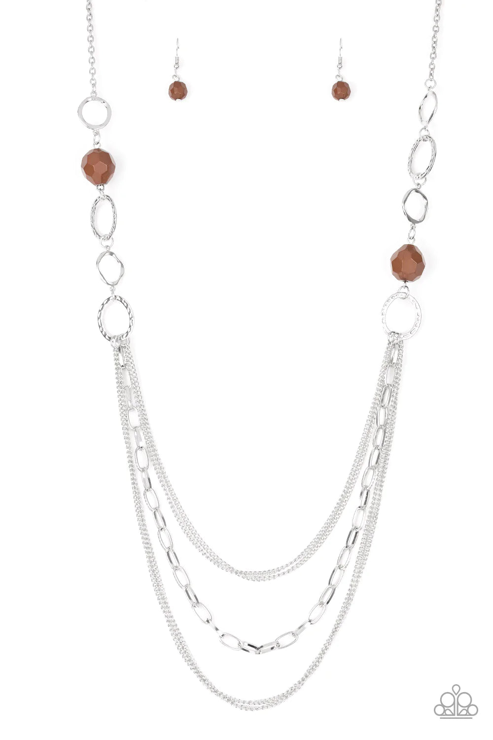Margarita Masquerades - Brown Necklace 851