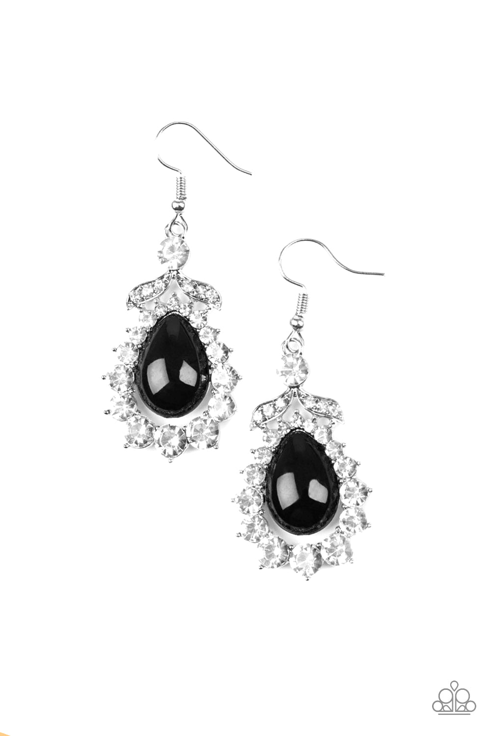 Award Winning Shimmer - black EARRING 678
