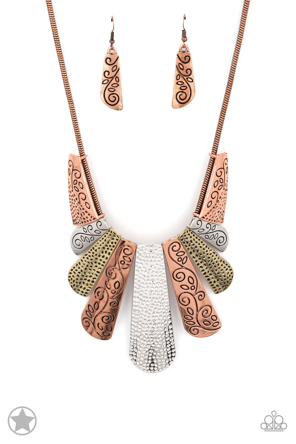 Untamed - multi necklace 502