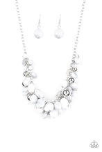 Load image into Gallery viewer, Full Out Fringe - White necklace 807
