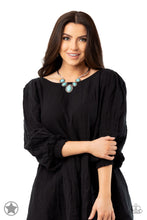 Load image into Gallery viewer, River Ride - Blue necklace 760
