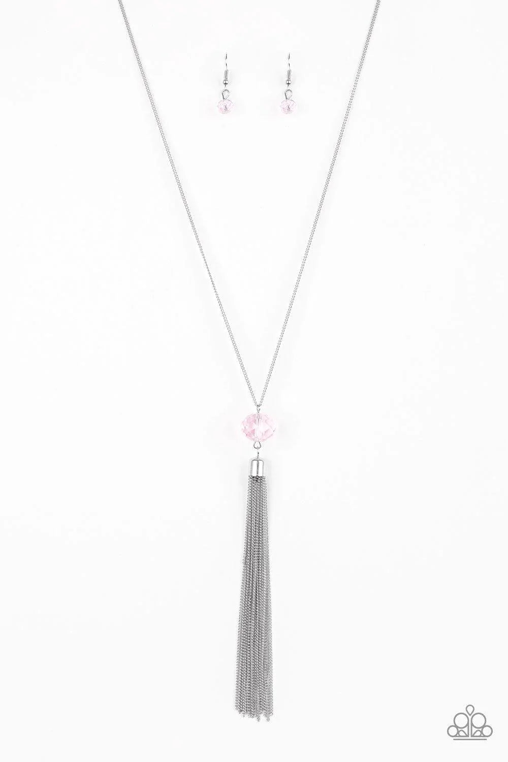Socialite of the Season - Pink necklace 848