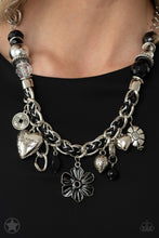 Load image into Gallery viewer, Charmed, I Am Sure - Black necklace B006
