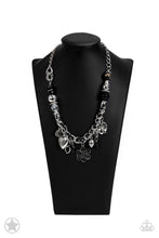 Load image into Gallery viewer, Charmed, I Am Sure - Black necklace B006
