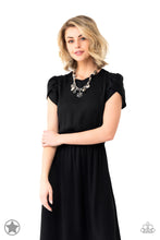 Load image into Gallery viewer, Charmed, I Am Sure - Black necklace B006
