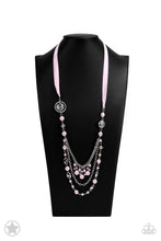 Load image into Gallery viewer, All The Trimmings - Pink necklace A040
