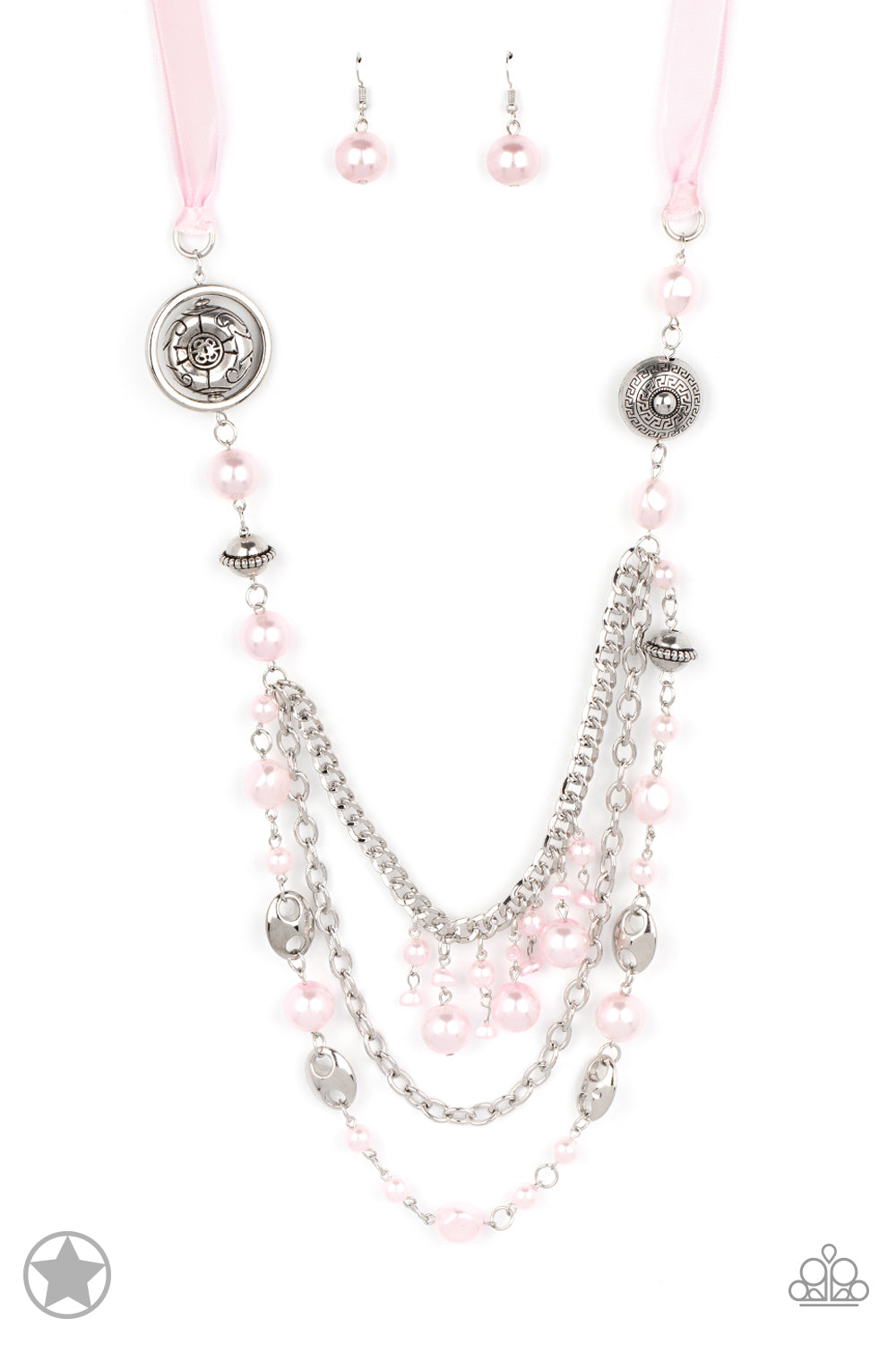 All The Trimmings - Pink necklace A040