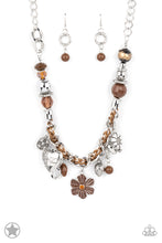 Load image into Gallery viewer, Charmed, I am Sure - brown necklace B006

