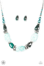 Load image into Gallery viewer, In Good Glazes - Blue Paparazzi Blockbuster plus matching Glaze of Glory - Blue bracelet B050
