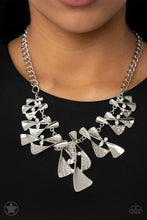 Load image into Gallery viewer, The Sands of Time - Silver necklace B098

