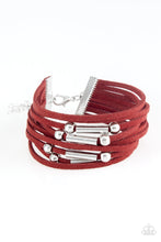 Load image into Gallery viewer, Back To BACKPACKER - Red urban bracelet C009

