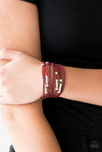 Load image into Gallery viewer, Back To BACKPACKER - Red urban bracelet C009
