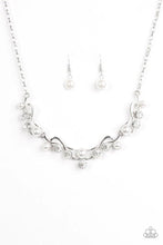 Load image into Gallery viewer, Tie The Knot - White necklace B094
