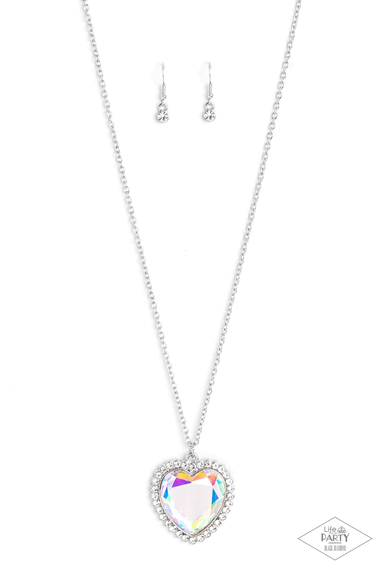 Prismatically Twitterpated - Multi necklace D022