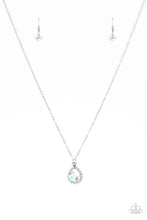 Load image into Gallery viewer, Serene Spring Showers - Blue necklace 2085
