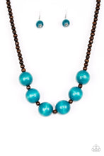 Load image into Gallery viewer, Oh My Miami - Blue necklace B075
