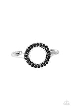 Load image into Gallery viewer, Divinely Desert - Black cuff bracelet B119
