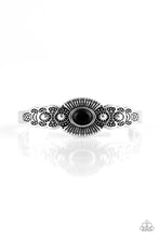 Load image into Gallery viewer, Wide Open Mesas - Black cuff bracelet 1508
