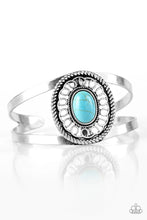 Load image into Gallery viewer, Deep In The TUMBLEWEEDS - Blue cuff bracelet F024
