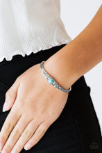 Load image into Gallery viewer, Make Your Own Path - Blue cuff bracelet 1637
