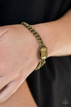 Load image into Gallery viewer, Command and CONQUEROR - Brass bracelet F070
