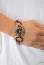 Load image into Gallery viewer, Way Wild - copper bracelet F106
