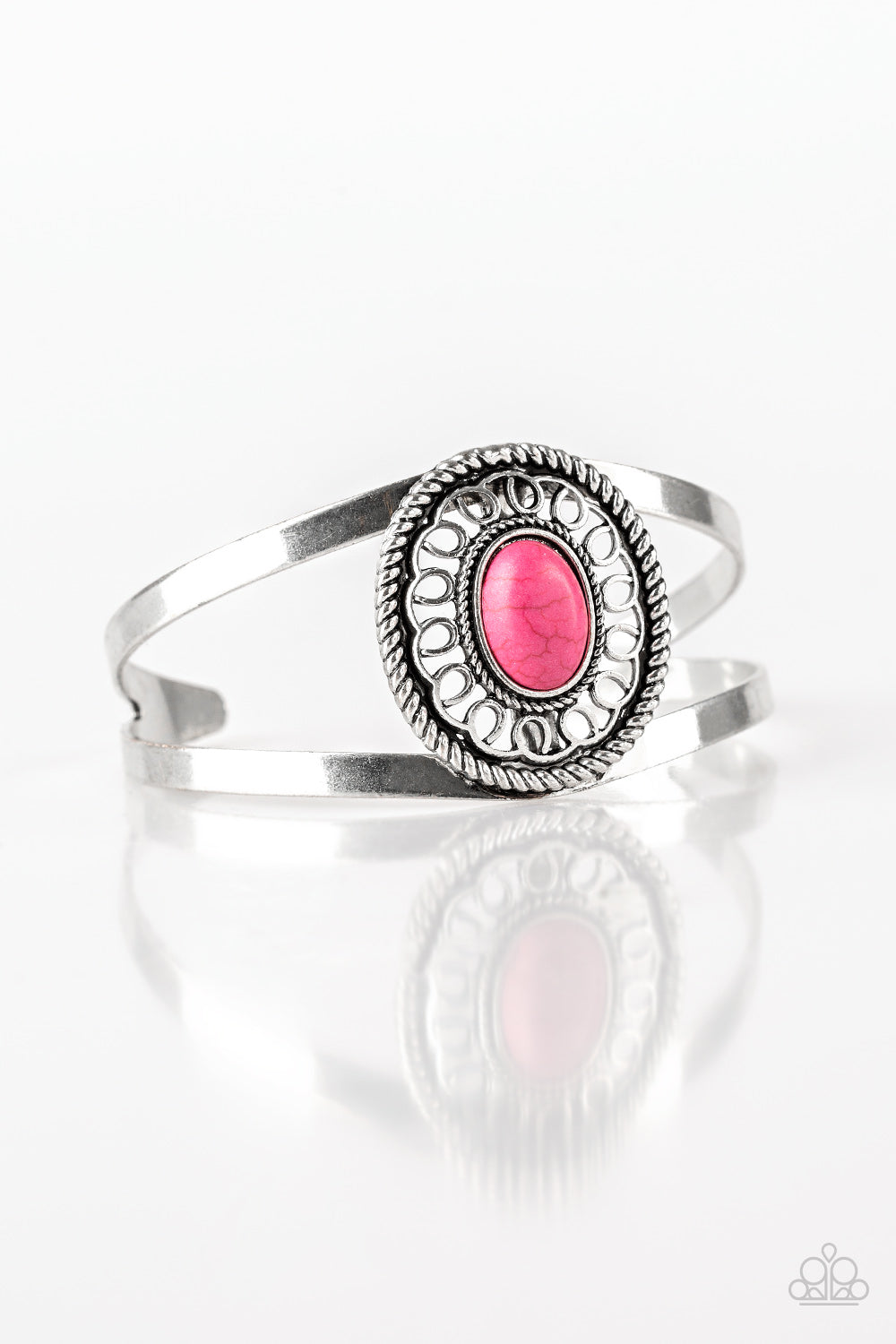 Deep In The TUMBLEWEEDS - Pink cuff bracelet 888