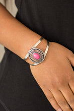 Load image into Gallery viewer, Deep In The TUMBLEWEEDS - Pink cuff bracelet 888
