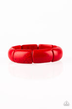 Load image into Gallery viewer, Peace Out - paparazzi Red bracelet 2005
