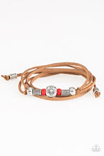 Load image into Gallery viewer, Find Your Way - red urban bracelet F034
