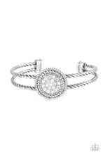 Load image into Gallery viewer, Definitely Dazzling - White cuff bracelet 848
