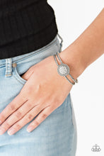 Load image into Gallery viewer, Definitely Dazzling - White cuff bracelet 848

