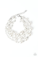 Load image into Gallery viewer, Until The End Of TIMELESS - White bracelet 582
