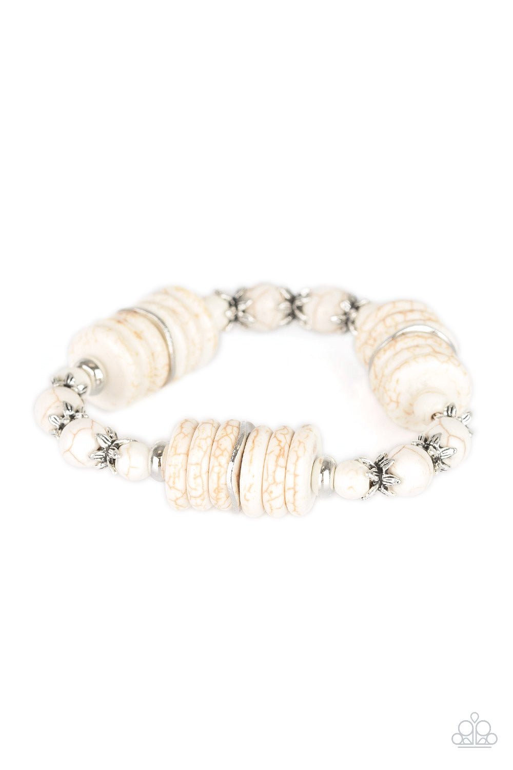Sagebrush Serenade - White bracelet 2087