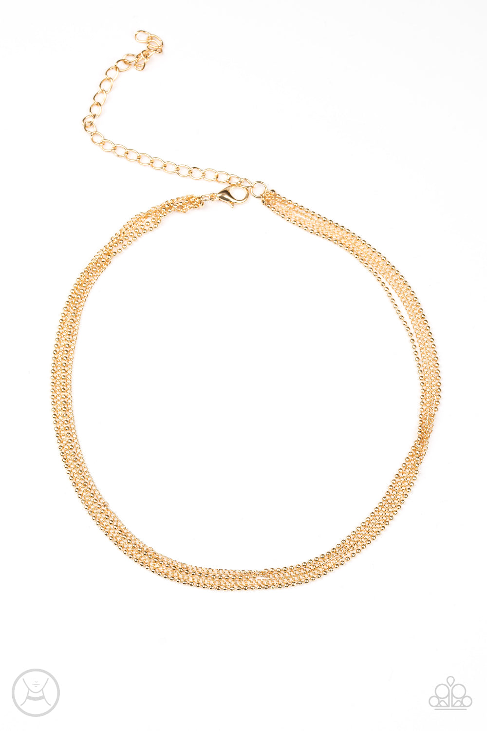 If You Dare - Gold choker necklace 1567