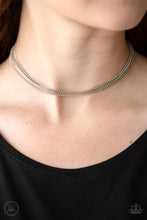Load image into Gallery viewer, If You Dare - Silver choker necklace 1765
