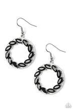 Load image into Gallery viewer, Global Glow - Black earring 927
